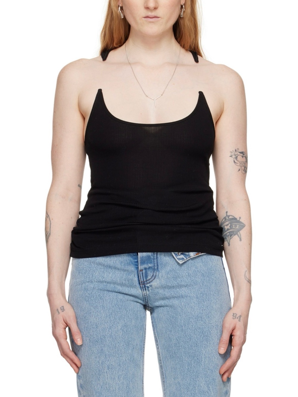Y Project Black Tank Top